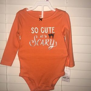 Brand new long sleeve infant Halloween onesie.